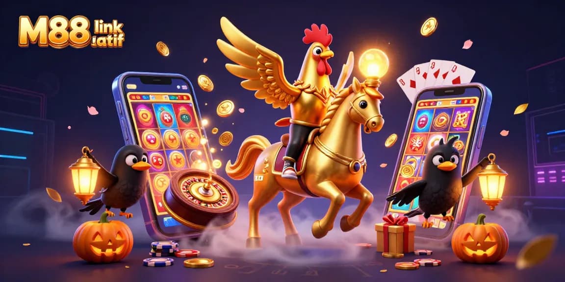 Experience exciting gaming at M88 link alternatif with vibrant slot games and dynamic casino atmosphere.