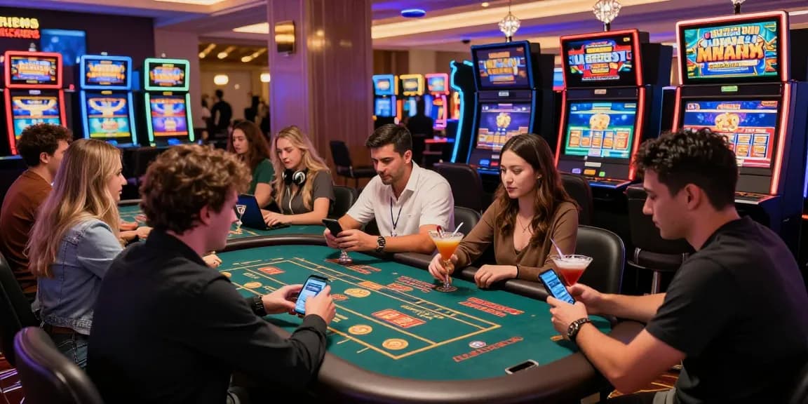Players at scoarch.org.uk credit card casinos enjoying games with vibrant atmosphere and bonuses.