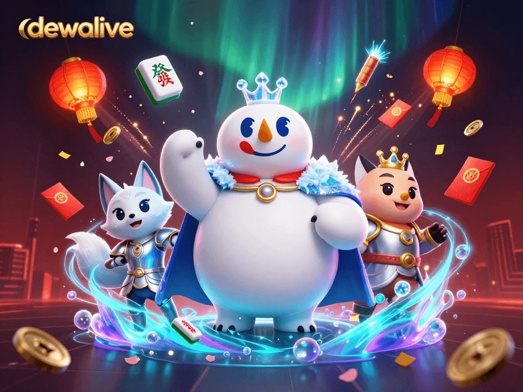 Mempersembahkan Dewalive, permainan e-games langsung dengan antarmuka terbaik dan elemen keberuntungan.