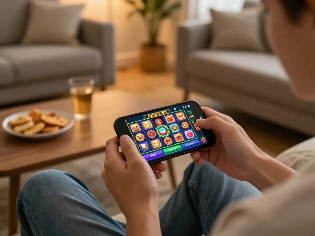 Terlibat dalam slot mobile aman788, menampilkan grafis yang cerah dan permainan yang strategis.