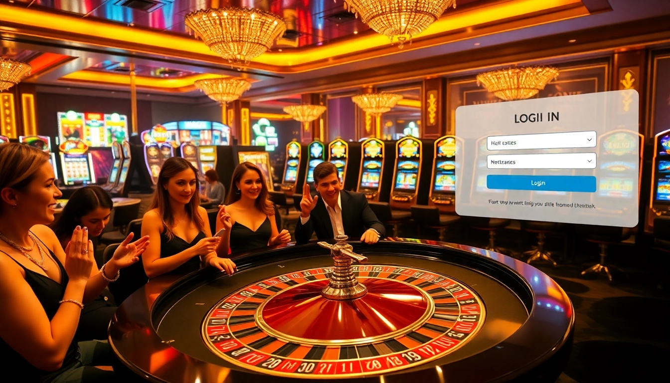 Login nekatwin experience capturing excitement at a roulette table and digital gambling interface.