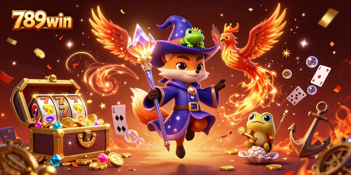 Experience the excitement of winning with 789win featuring vibrant casino elements, games, and rewards.