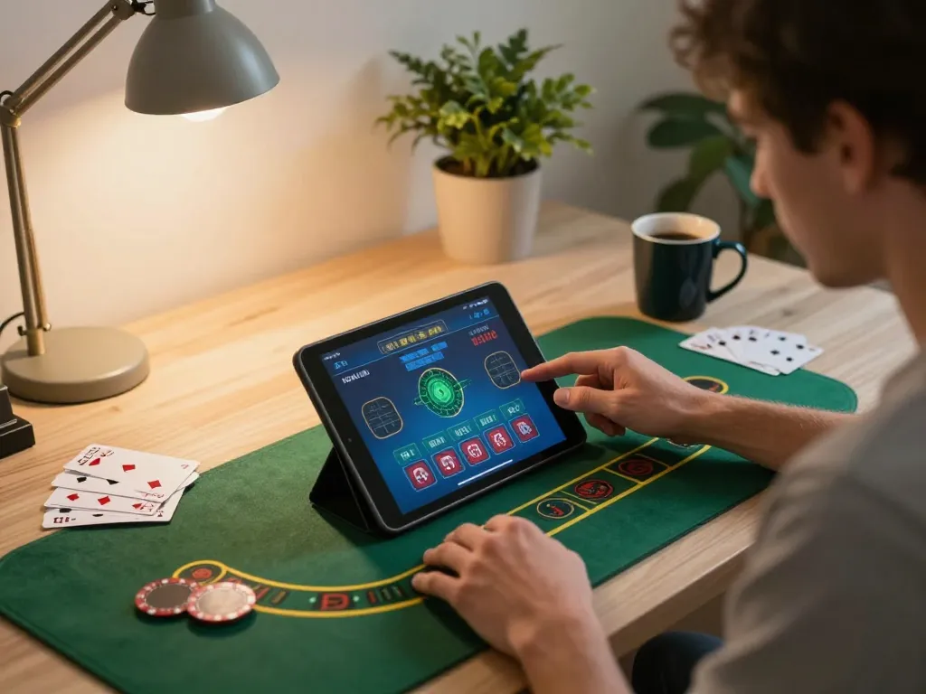 Engaging gameplay on five88's blackjack interface, showcasing strategic betting and responsible gaming.