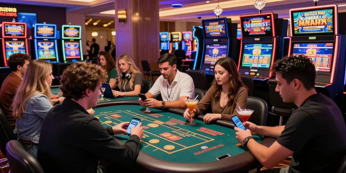 Players at scoarch.org.uk credit card casinos enjoying games with vibrant atmosphere and bonuses.