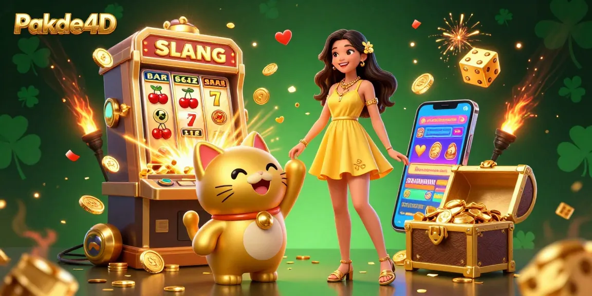 Experience exciting wins at Pakde4D with a beautiful woman, golden lucky cat, and dynamic casino gameplay.