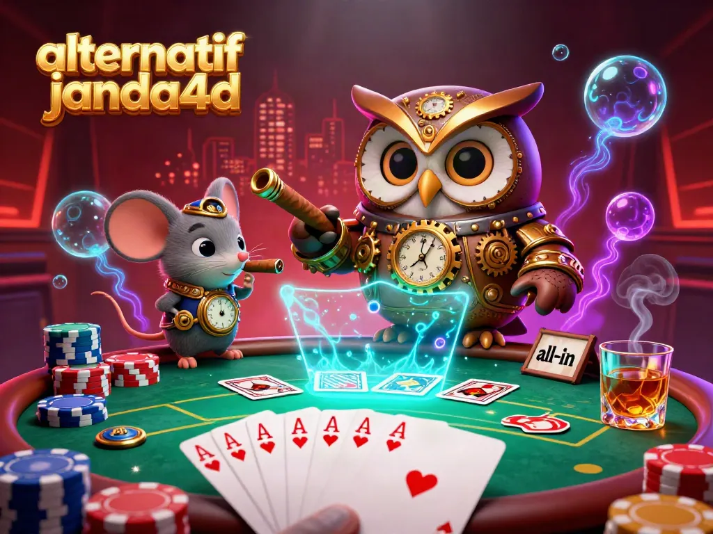 Menggali peluang di alternatif janda4d dengan keajaiban kasino steampunk dan karakter menarik.