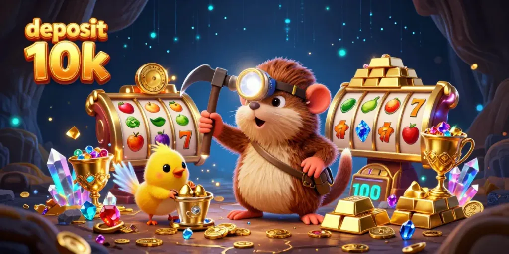 Menangkan jackpot dengan deposit 10k dan nikmati slot yang penuh warna serta peluang besar.