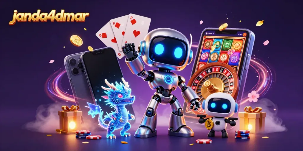 Janda4dmar membawa keberuntungan dengan robot canggih, slot yang menarik, dan koin emas.