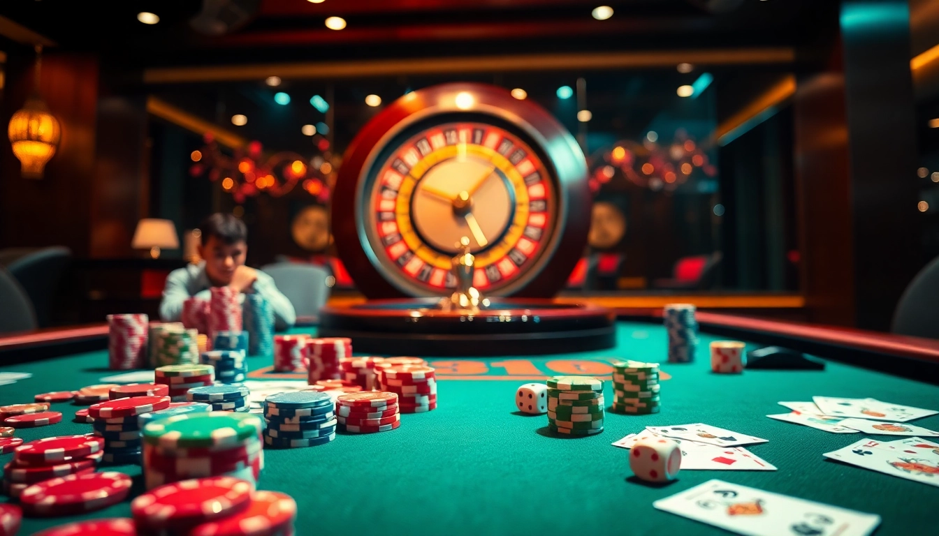 KONG 88 invites players to roll dice and enjoy the thrill of winning at a vibrant casino table.