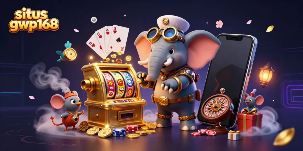 Situs gwp168 menghadirkan elemen permainan slot bertema steampunk dengan karakter unik dan suasana dinamis.