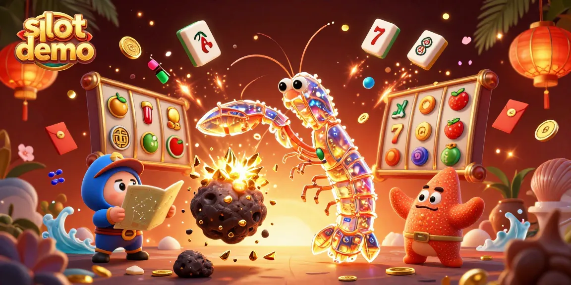 Permainan slot demo seru dengan galactic samurai mantis shrimp di tengah kiprah jackpot dan simbol keberuntungan lainnya.