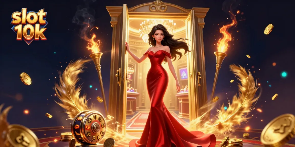 Spin and win on slot 10k machines inside a vibrant casino, showcasing thrilling gameplay.