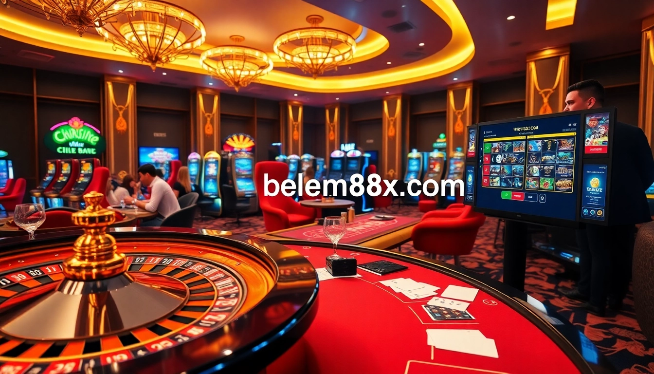 Experience thrilling gambling at http://bem88x.com/ with exciting slot machines and roulette action.